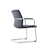 Acos 中背辦公室弓形腳皮革會議椅